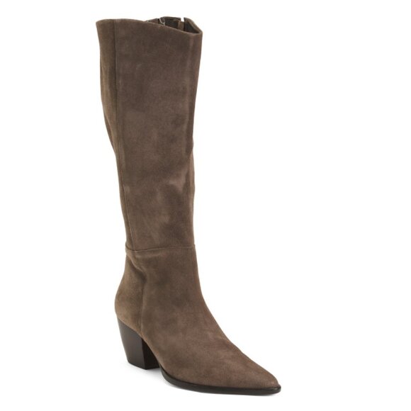 MATISSE smoke Suede Bruna High Shaft Boots